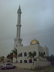 مسجد الصراط في باقة الغربية هو أكبر مشروع تم في المدينة بتمويل كامل من تبرعات السكان.