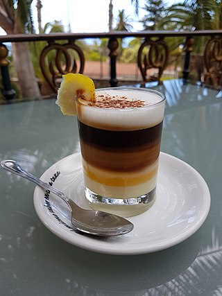 <span class="mw-page-title-main">Barraquito</span> Spanish coffee liqueur