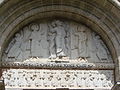 Bas relèu: Basilica de Sant Sarnin (Tolosa). Pòrta Mièjavila.