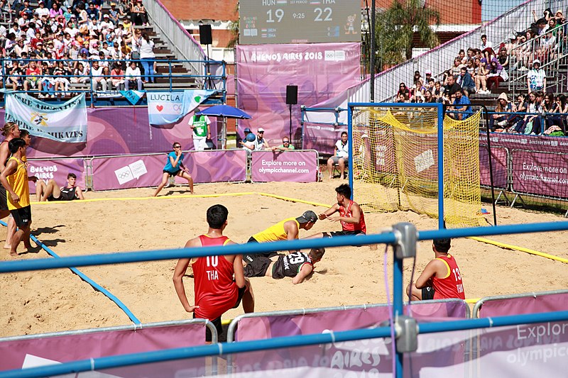 File:Beach handball at the 2018 Summer Youth Olympics – Boys Preliminary Round – HUN-THA 182.jpg