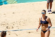 Deutsch: Beachvolleyball bei den Olympischen Jugendspielen 2018; Tag 9, 15. Oktober 2018; Mädchen, Viertelfinale: Italien-China 2–0 (21–16/21–9) English: Beach volleyball at the 2018 Summer Youth Olympics at 15 October 2018 – Girls Quarterfinals: Italy-China 2–0 (21–16/21–9)