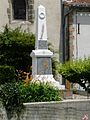 Français : Monument aux morts, Beauville, Haute-Garonne, France