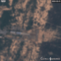 Before and After Satellite Imagery of SSLV First Stage (SS1) Static Fire Test ST01.gif