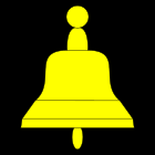 A yellow bell