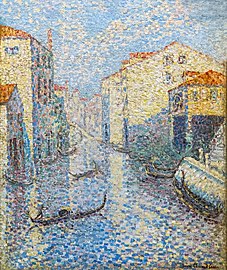 Un canal à Venise par Henri-Edmond Cross (1899)