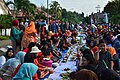 Bahasa Indonesia: Beseprah adalah makan bersama yang digelar pada hari Rabu dalam Festival Erau setiap tahunnya di kota Tenggarong, Kalimantan Timur.