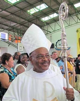 <span class="mw-page-title-main">Lawrence Sydney Nicasio</span> Belizean Roman Catholic bishop (1956–2024)