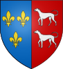 Blason ville fr Cazères (Haute-Garonne).svg