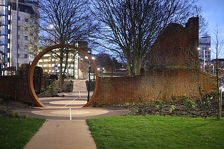 Blechynden Terrace Park twilight