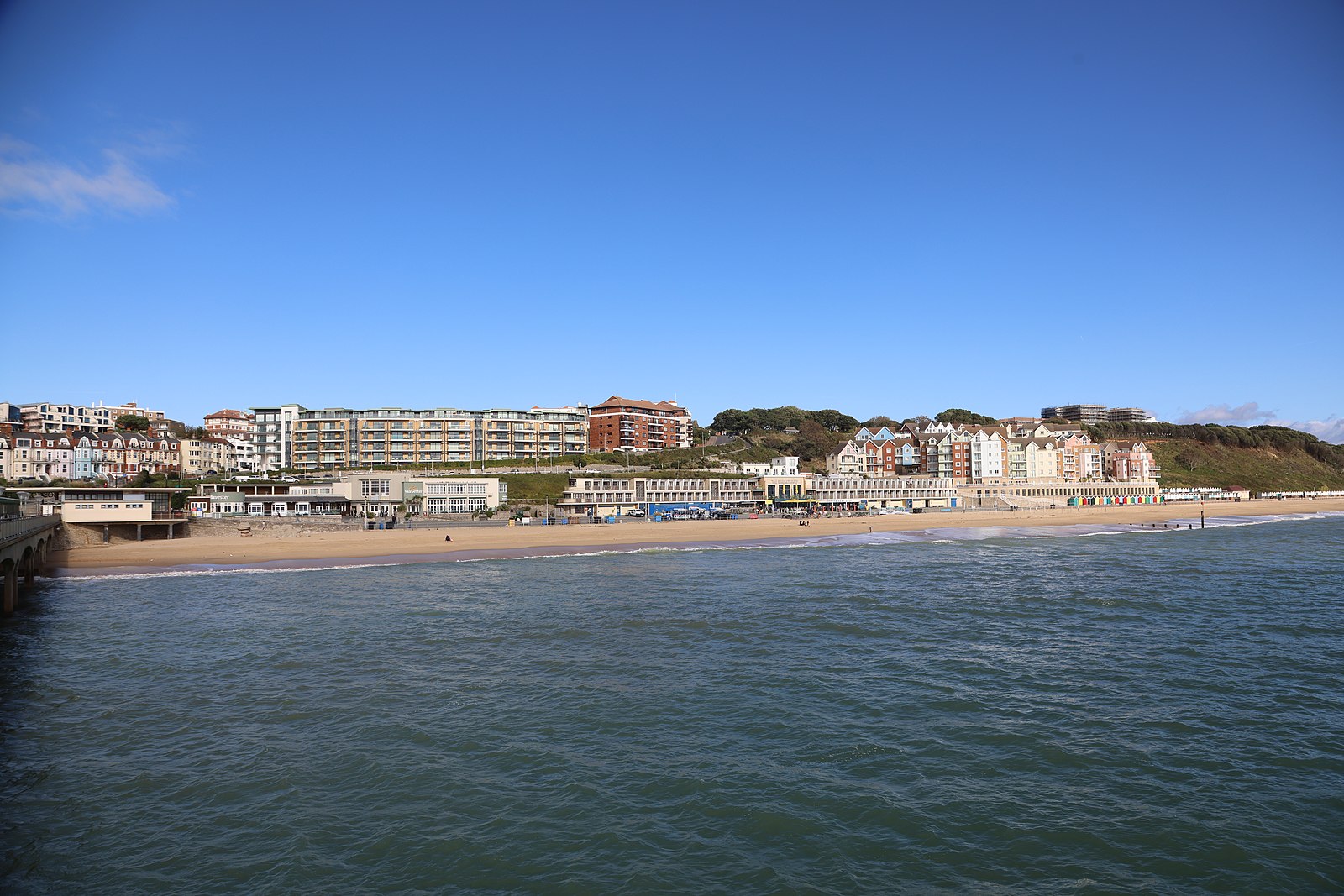 Sea front. Seafront.