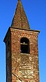 Particolare del campanile della pieve