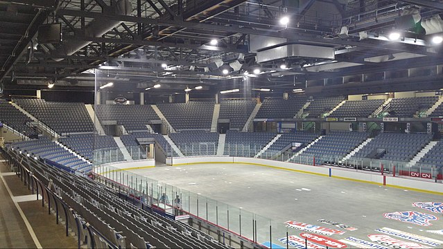 The Brandt Centre before hockey season.