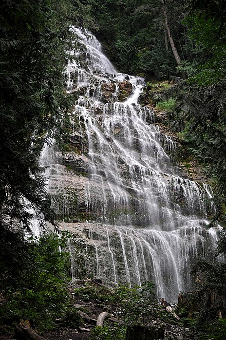 Bridal Veil Falls near the Village of Popkum