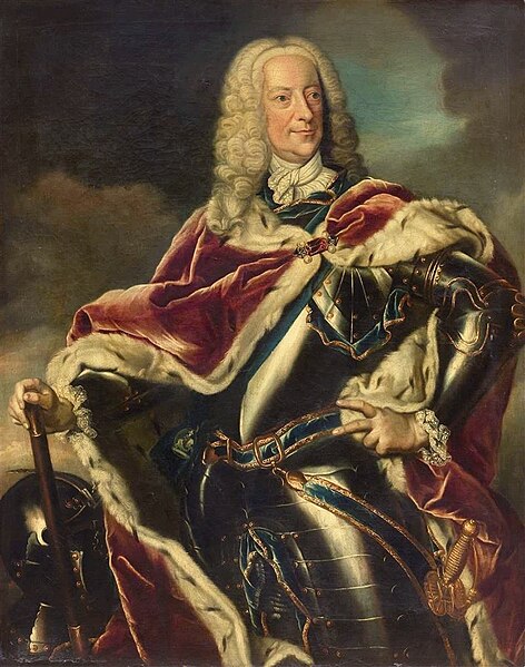 Image: British School   Portrait of King George II in armour