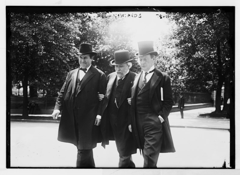 File:Bryan, Hill, Sen. Newlands walking together LCCN2014680428.tif