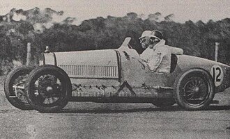 Harold Drake-Richmond (Bugatti Type 37) set the third fastest race time Bugatti Type 37 of Harold Drake-Richmond (1931 AGP).jpg