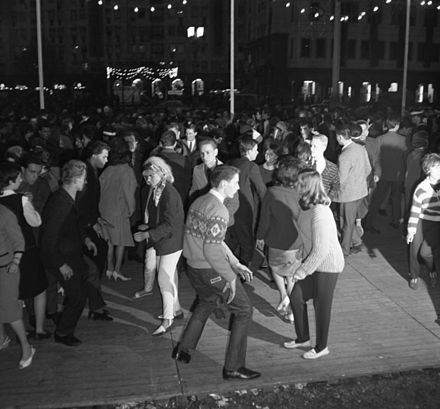 Dancing Twist, East Berlin, 17 May 1964