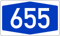 Bundesautobahn 655 number.svg