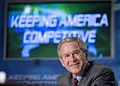 Bush at the American Competitiveness Initiative 2006.jpg