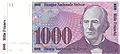 Agassiz nun billete de 1.000 francos suízos