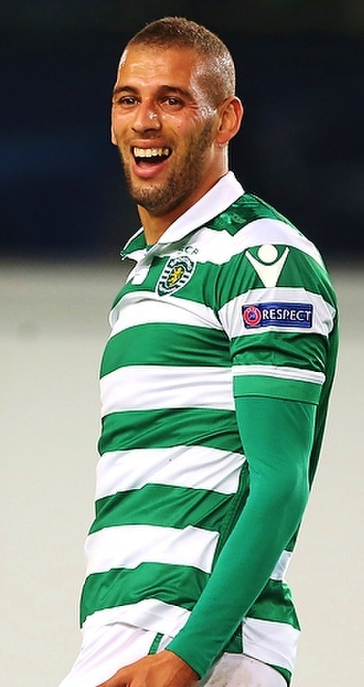 Islam Slimani won two titles with Sporting CP and is considered the most expensive Algerian player.