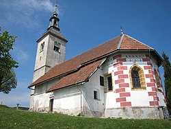Cerkev svetega Mohorja in Fortunanta, Koreno nad Horjulom.