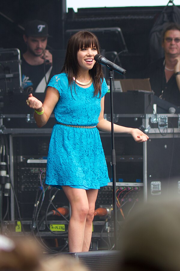 Jepsen performing at the 2012 Burlington's Sound of Music Festival