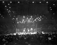 Il ring di Miami dove fu combattuto il primo match Liston-Clay