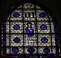 Stained-glass window of Saint-Piat in Chartres Cathedral