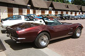 Chevrolet Corvette C3 Stingray, modèle 1969.