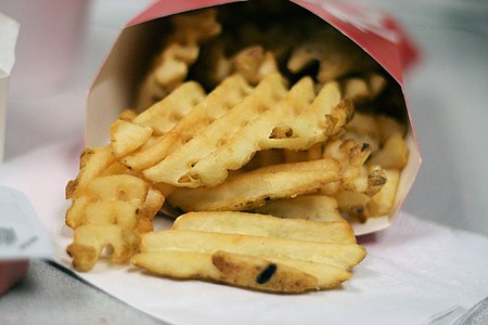 Waffle fries
