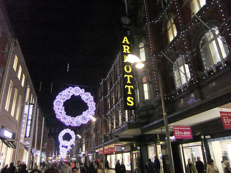 File:Christmas lights on Henry Str, Dublin - panoramio.jpg