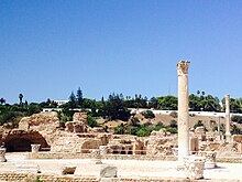 The archeological site of Baths of Antoninus in Carthage City of Carthage.jpg