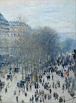 Claude Monets målning Boulevard des Capucines (1873–1874)