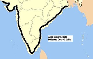 <span class="mw-page-title-main">Coastal India</span> Region bordering the Indian costline