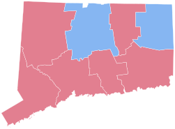 Connecticut Presidential Election Results 1976.svg