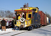 52. KW Santa Train der Coopersville and Marne Railway