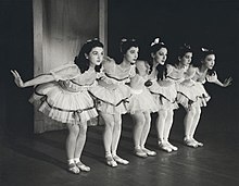 The National Ballet of Canada performing Coppelia in 1952. Coppelia act III National Ballet of Canada.jpg