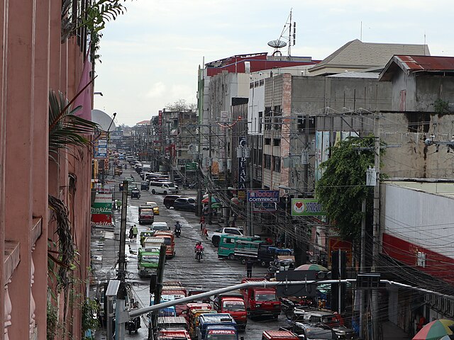 Image: Cotabato Poblacion, Don Rufino Alonzo Street east top view (Cotabato City; 08 16 2023)