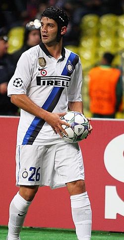 2011-ben az Internazionale játékosaként