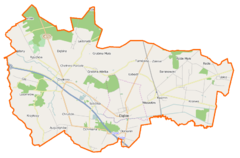 Plan gminy Dąbie