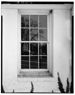 Sash window made of one or more movable panels, or "sashes"