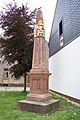 Distanzsäule vom ehem. Obertor nach der Restaurierung 2011