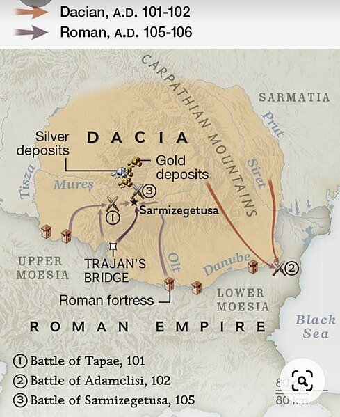 Dacia after 100 AD