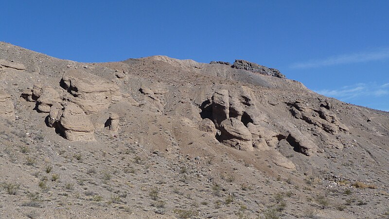 File:Death Valley NP - Panamint Range - Hoodoos along Emigrant Canyon Rd.JPG