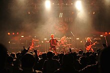 Diamond Head performing in Japan, 2008