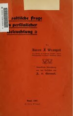 Миниатюра для Файл:Die baltische Frage in persönlicher Beleuchtung (IA baltischefrag00vran).pdf