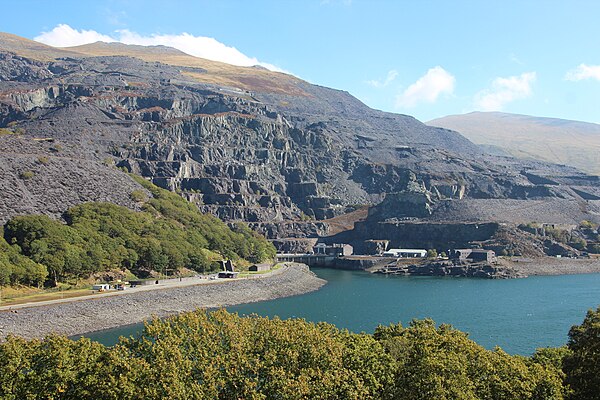 Dinorwig Power Station - A former slate quarry near Llanberis