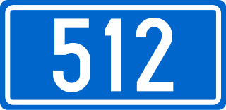 <span class="mw-page-title-main">D512 road</span> Road in Croatia