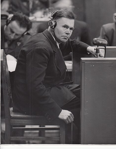 File:Dr. Hermann Kroher testifying in the Judges' Trial.jpg